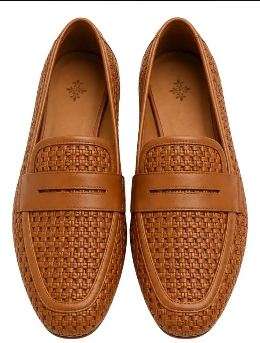 Mocassim trançado